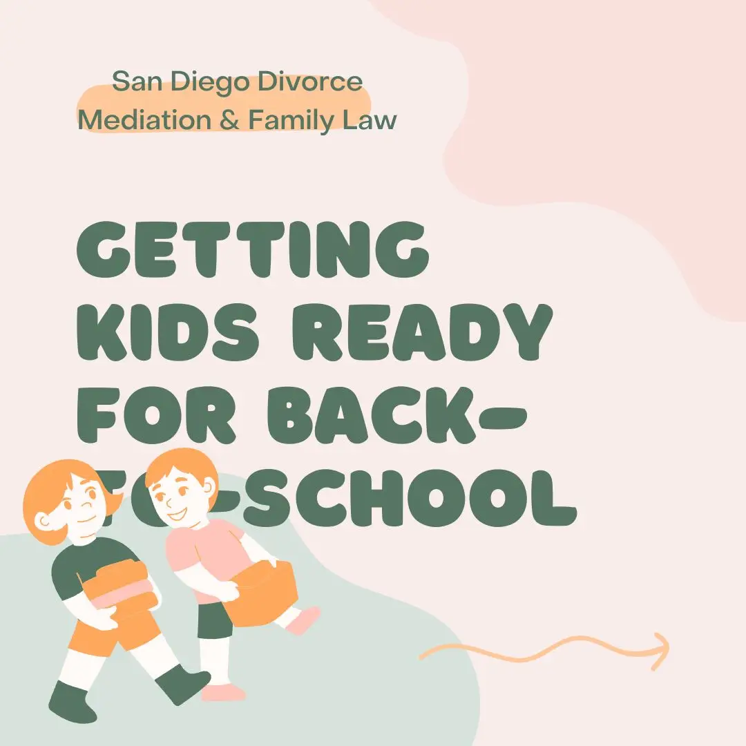 Back to School Tips for Divorcing Parents