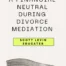 Benefits of Financial Neutral in Divorce Mediation