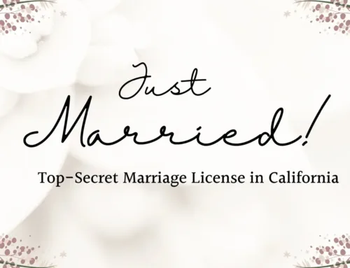 Confidential Marriage Licenses in California