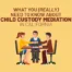 Child custody mediation in California.