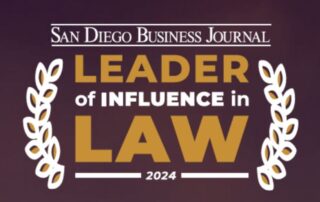 Scott Levin awarded Leader of Influence in Law by San Diego Business Journal
