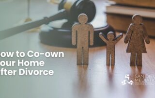 Co-Owning House With a Former Spouse after California divorce