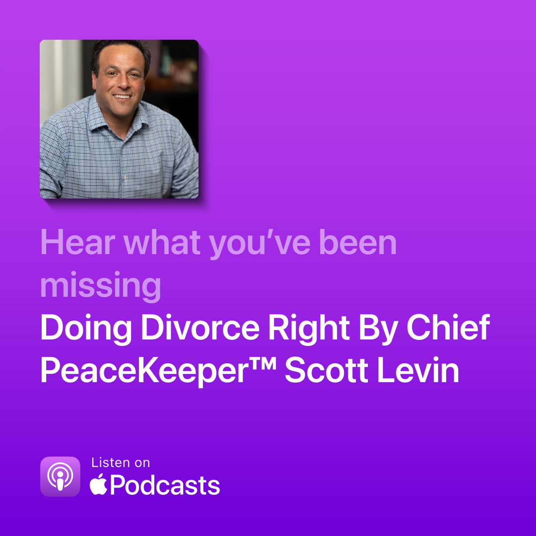 1080×1080 Scott Levin Divorce Apple Podcast