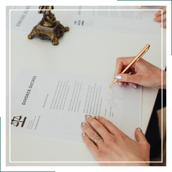 San Diego Paralegal Services Side 2 divorce paper work