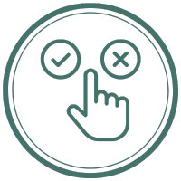2 choice icon
