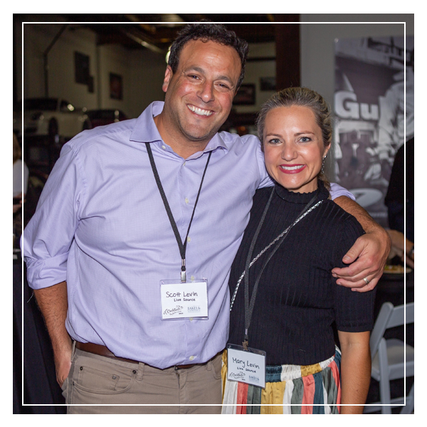 San Diego divorce mediators Scott Levin and Mary Levin at a local professional event.