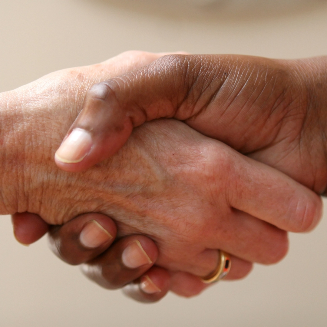 image of a hand shake